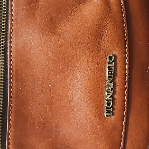 Tignanello brown leather Crossbody Purse - Picture 7 of 7